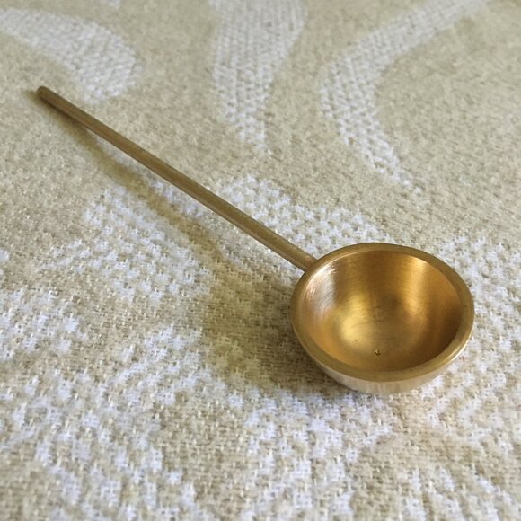 Brass Serving Scoop - Picture 4 of 6